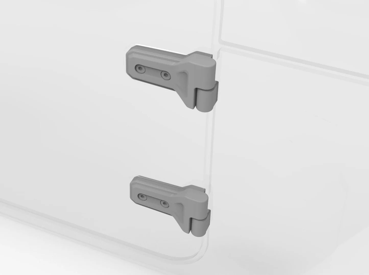 Body Hinge Set for SCX10 III Jeep JLU , 12 Pieces, 3D Printed Parts, Knight Customs Designs